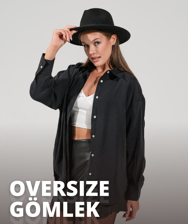 Oversize Gömlek Modelleri