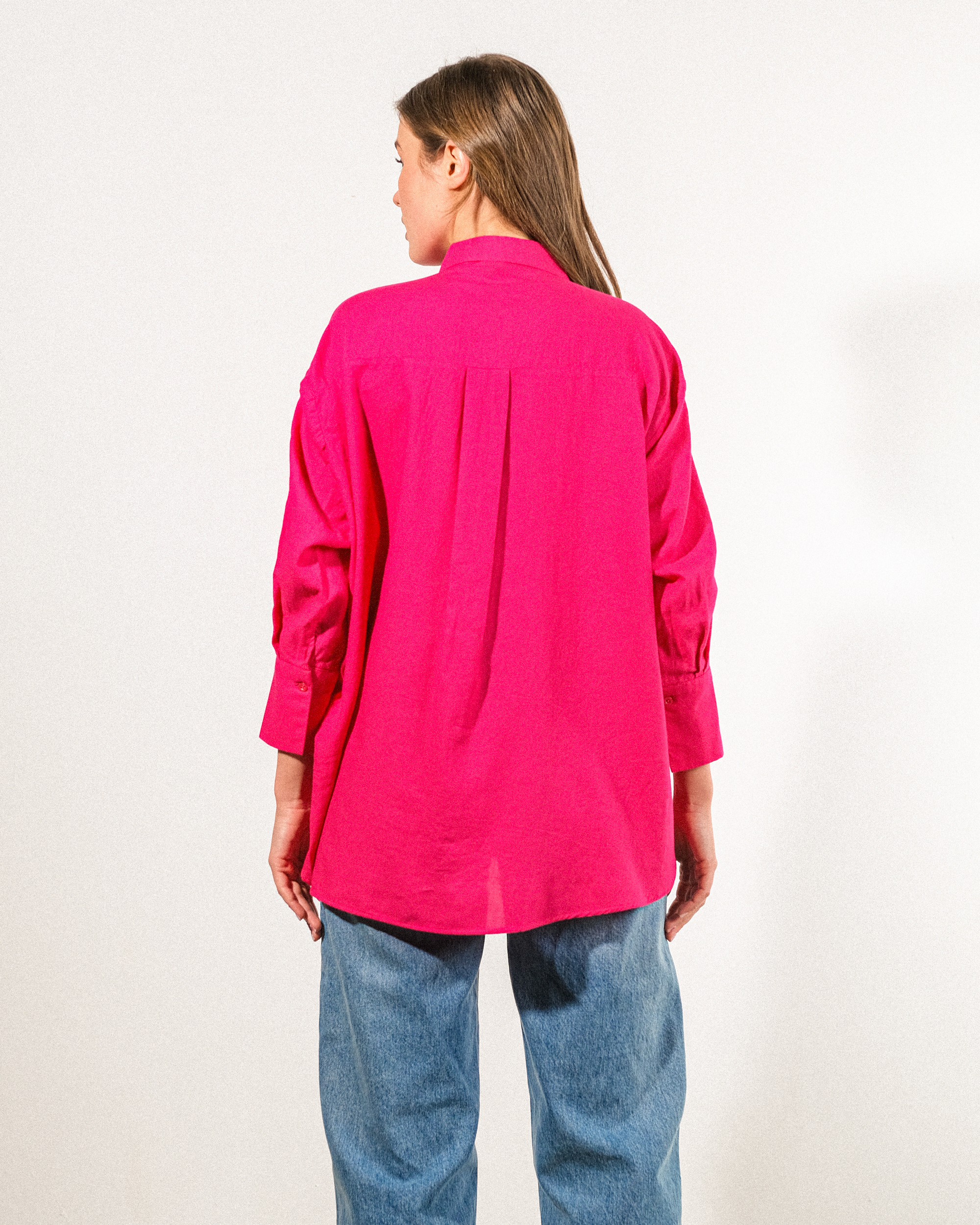 Oversize%20Kalıp%20Keten%20Kumaş%20Kadın%20Gömlek